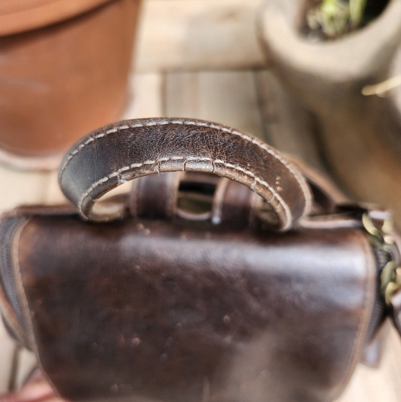 Brown Boho Cottagecore Backpack - Picture 4 of 10